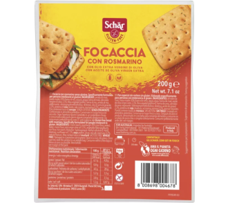 Schar Schär Focaccia rozmaringgal 200g