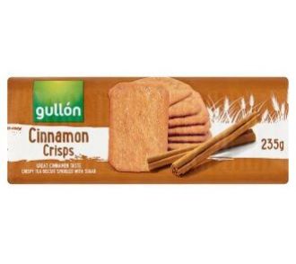 Gullon fah&eacute;jas keksz 235g