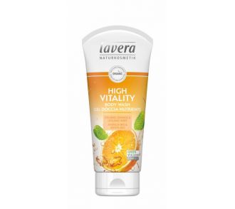 Lavera tusfürdő High Vitality narancs - menta VEGÁN 200ml