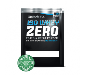 Biotech Iso Whey Zero - 25 g fehér csoki
