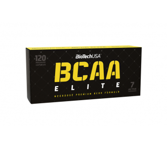Biotech BCAA Elite - 120 megadózisú kapszula