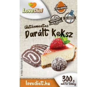 Love Diet gluténmentes darált keksz 300g