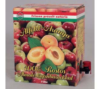 Alföld aranya 100% rostos almalé kajszibarackkal 3l