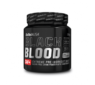 Biotech Black Blood CAF+ - 300 g Kóla ízű