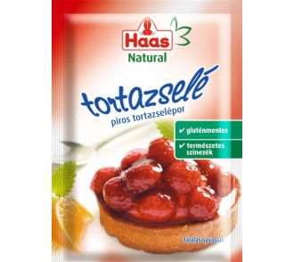 Haas piros tortazselé 11g