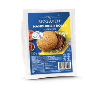 Bezgluten gluténmentes hamburger zsemle 130g