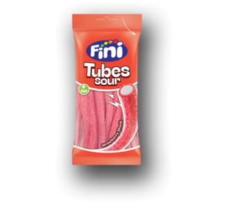 Fini Tubes sour epres savany&uacute; gumicukor 80g