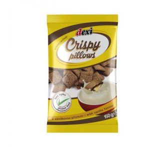 Dexi Crispy pillows vanilla - vanília ízű párnák 150g