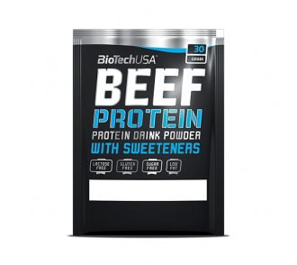 Biotech Beef Protein - 30 g Eper ízű