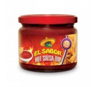 EL SABOR csípős salsa mártogatós dip 300g