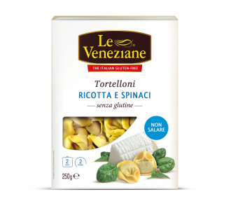 Le Veneziane Gluténmentes ricottás spenótos tortellini 250g