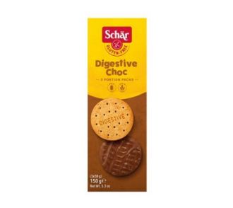 Schar Schär Digestive Choc csokis keksz 150g