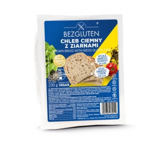 Bezgluten gluténmentes barna magvas kenyér 230g