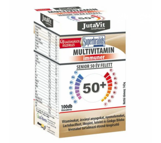 JutaVit Multivitamin Immuner Senior 50+  100 tabletta
