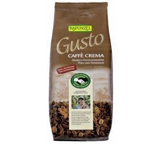Rapunzel  Gusto arabica szemes kávé, krémkávéhoz „Caffe Crema” 1kg