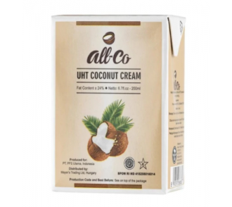 all-co Kókusztejszín 200ml