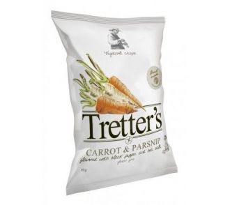 Tretter's Zöldség chips (sárgarépa, paszternák) fekete borssal és tengeri sóval 90 g