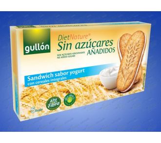 Gullon joghurtos reggeli szendvics keksz 220g