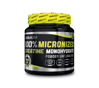 Biotech 100% Micronized Creatine Monohydrate - 300 g