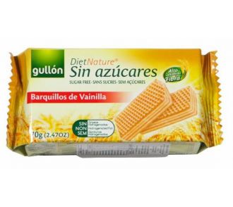 Gullon  Barquillos Vainilla - cukormentes vaníliás nápolyi 60g