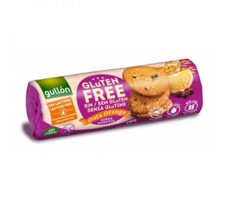 Gullon gluténmentes keksz zabbal és naranccsal 180g