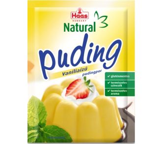 Haas puding vanilia natural 40g