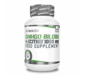Biotech Ginkgo Biloba + Lecithin - 90 kapszula