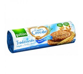 Gullon élelmi rostban gazdag keksz hozzáadott cukor nélkül 280g