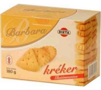 Barbara gluténmentes sós kréker 150g