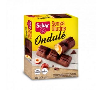 Schar Sch&auml;r Ondul&eacute; mogyor&oacute;kr&eacute;mmel t&ouml;lt&ouml;tt ostya 90 g (3 x 30 g)